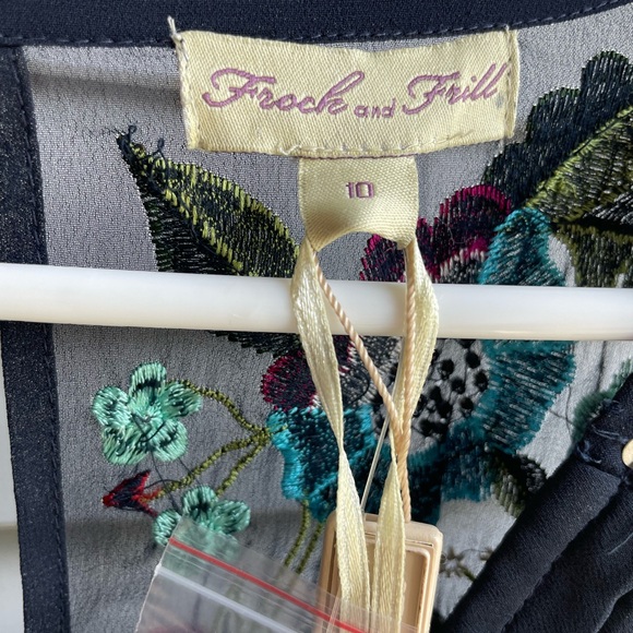 Frock and Frill sequin hand embellished dress - Picture 8 of 8